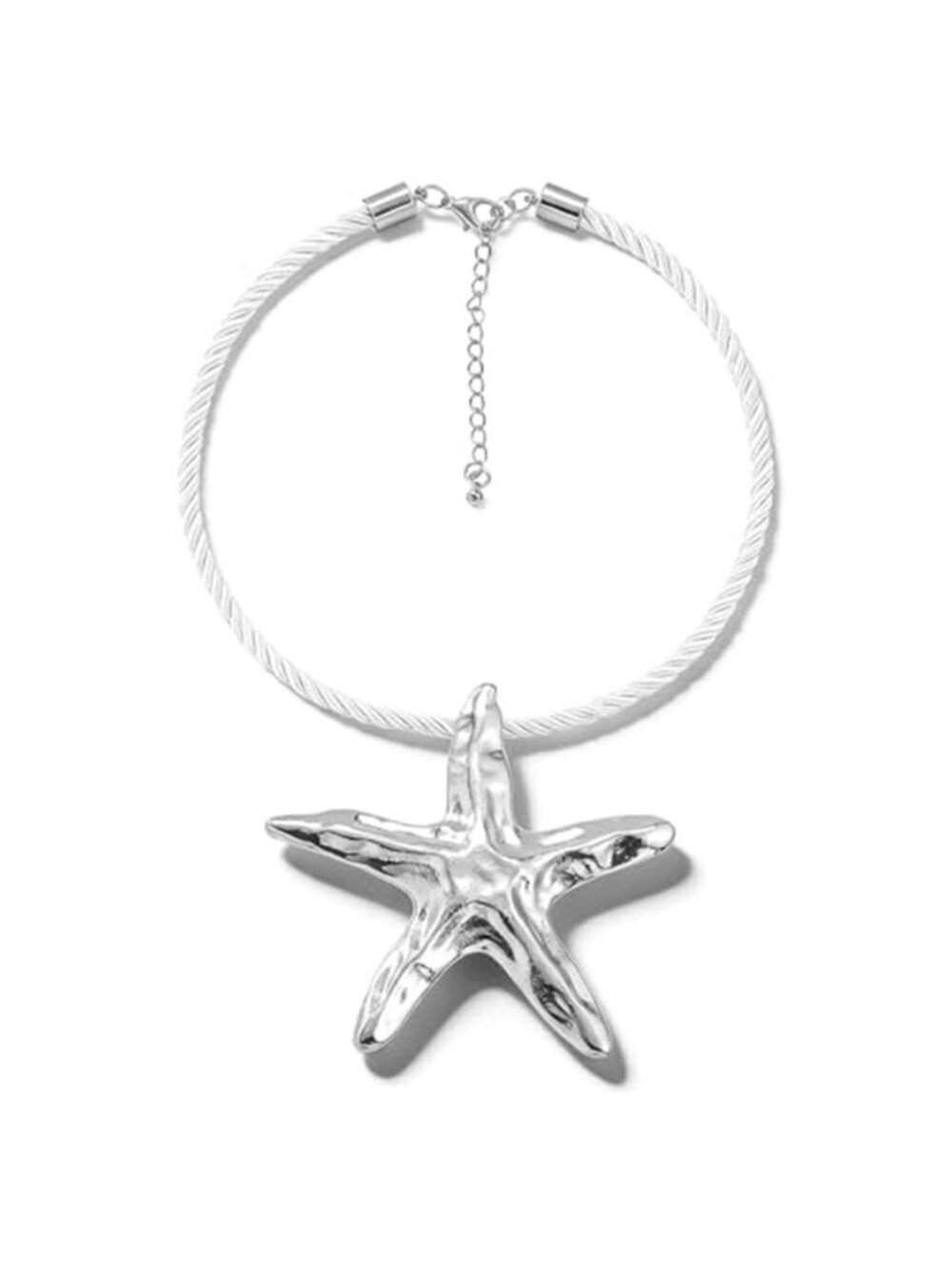 Boho Summer Chunky Starfish Necklace Women